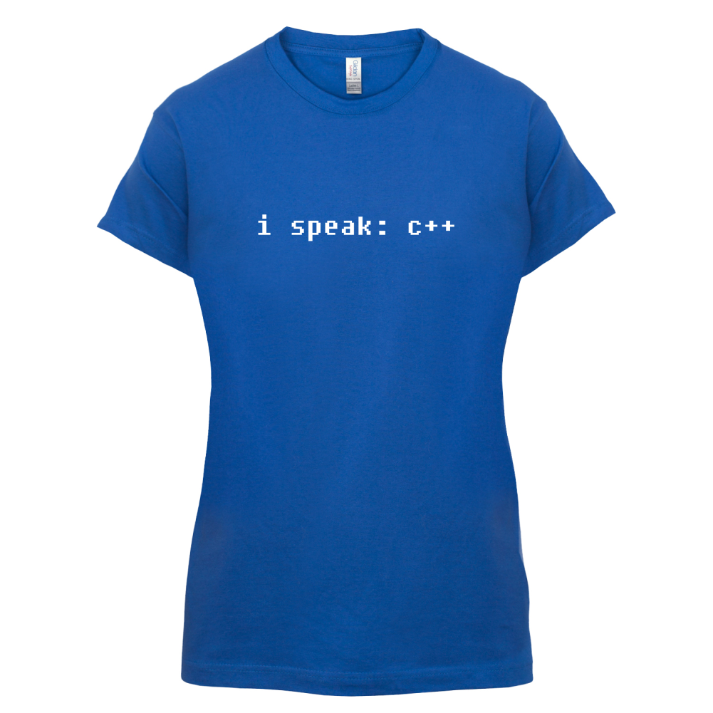 I Speak C Plus Plus T Shirt