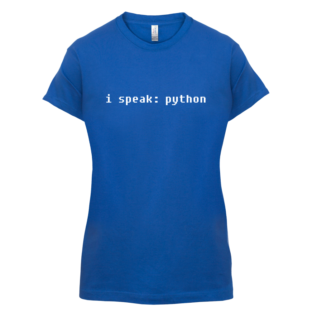 I Speak Python T Shirt