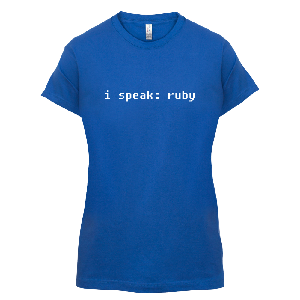 I Speak Ruby T Shirt