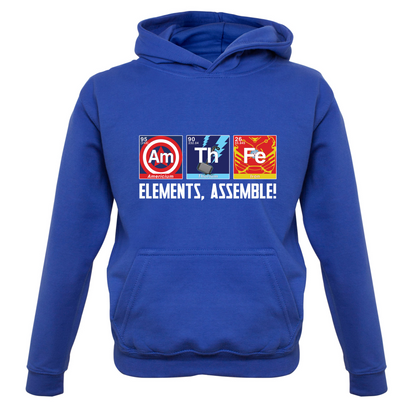 Elements, Assemble! Kids T Shirt