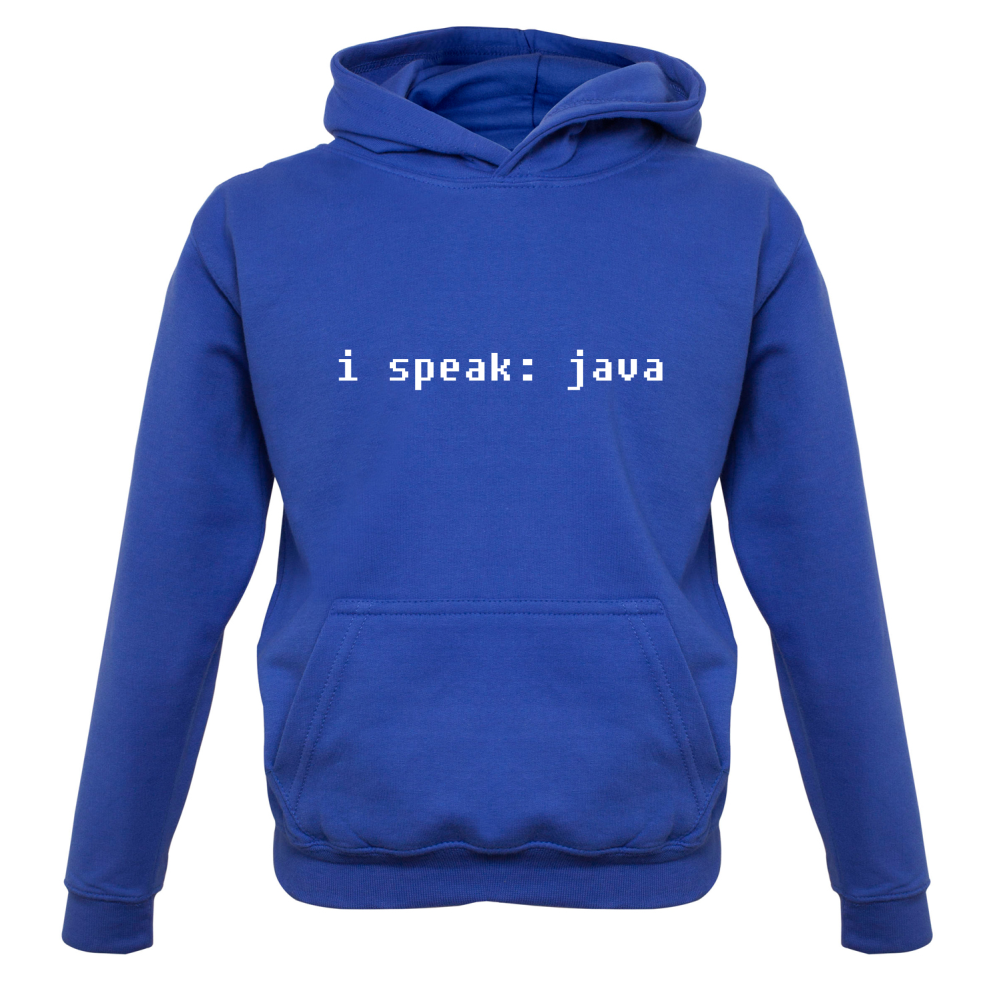 I Speak Java Kids T Shirt