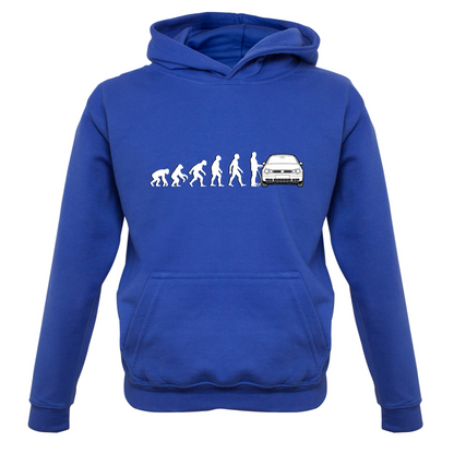 Evolution of Man Mk4 Golf Driver Kids T Shirt