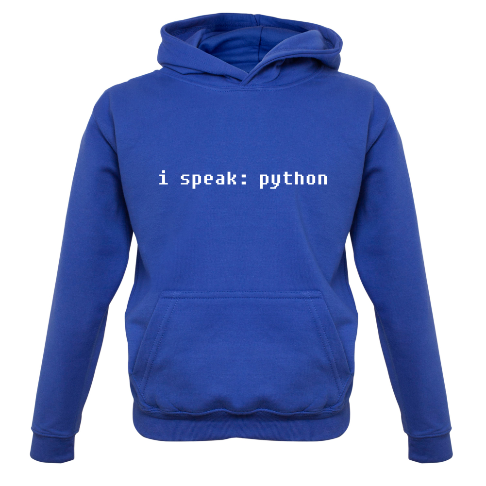 I Speak Python Kids T Shirt