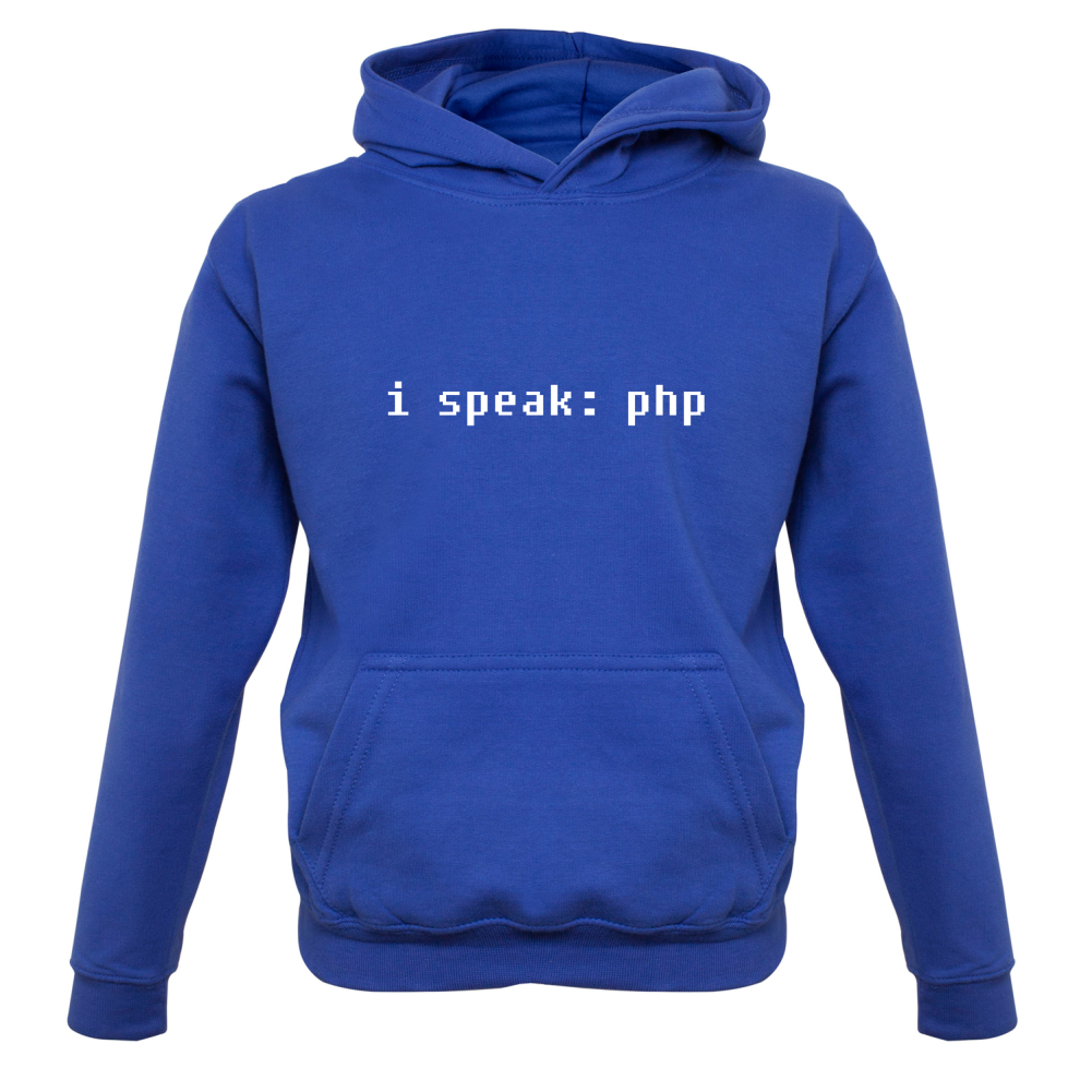 I Speak php Kids T Shirt