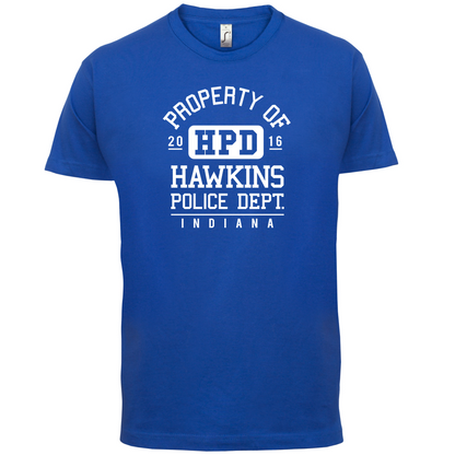 Hawkins Indiana Police Dept T Shirt