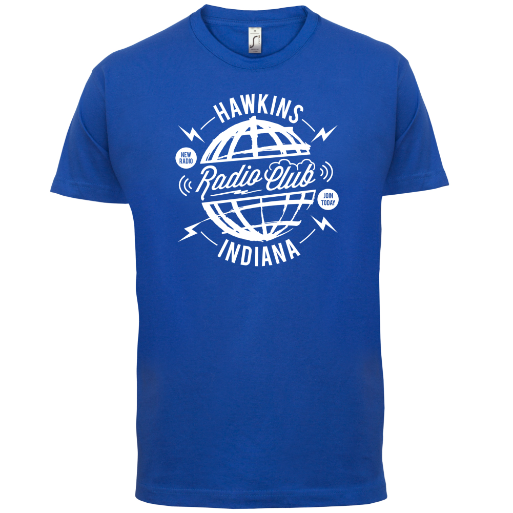 Hawkins Indiana Radio Club T Shirt