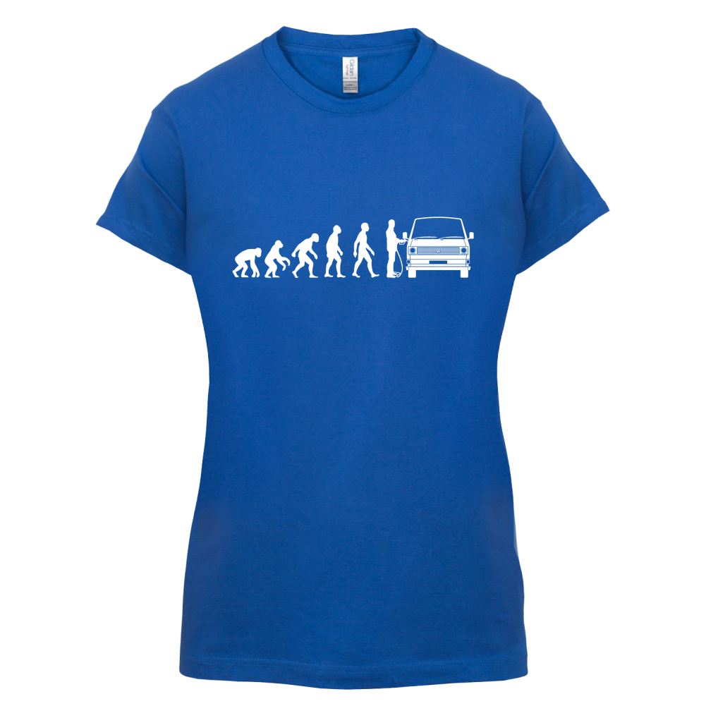 Evolution of Man T3 - T25 Campervan T Shirt