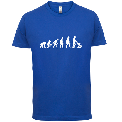 Evolution Of Man Push Chair T Shirt