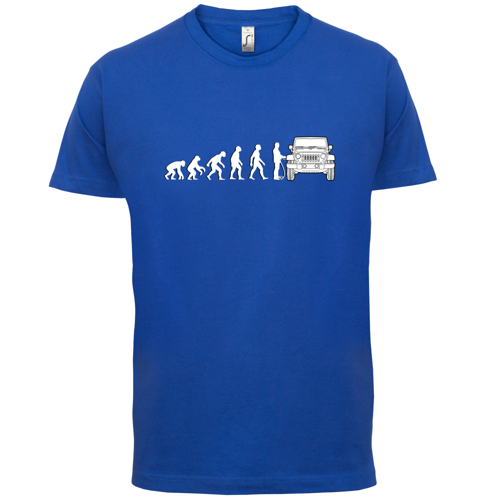 Evolution of Man JK Driver T Shirt