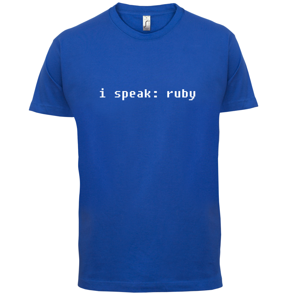 I Speak Ruby T Shirt