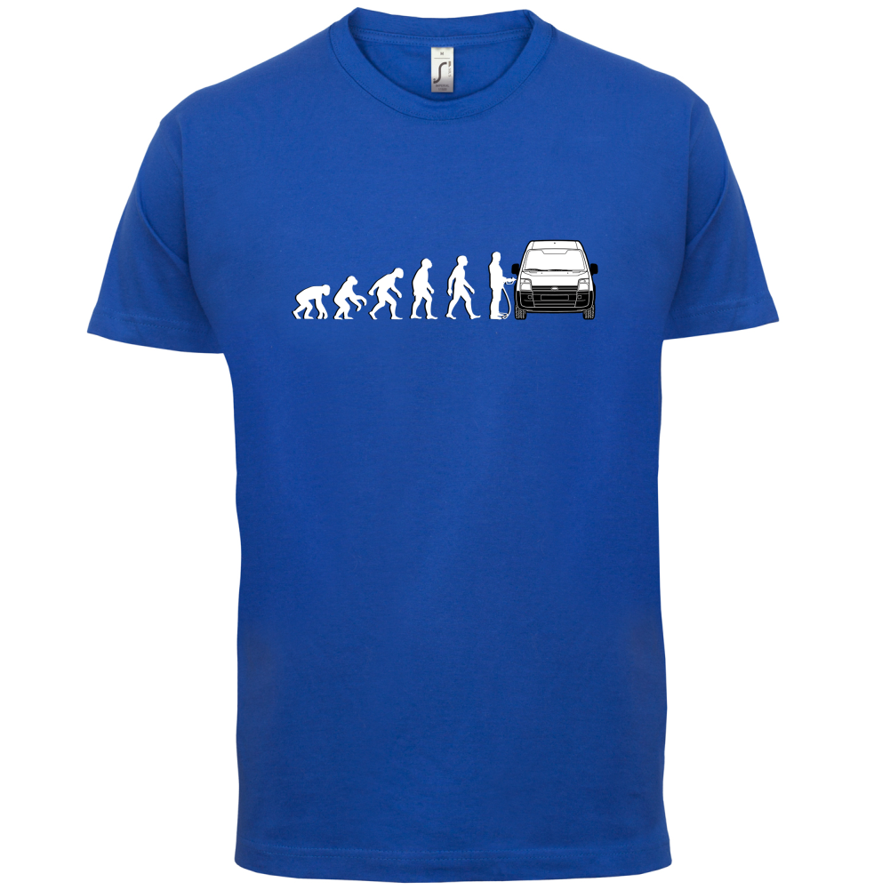 Evolution of Man Transit Driver T Shirt