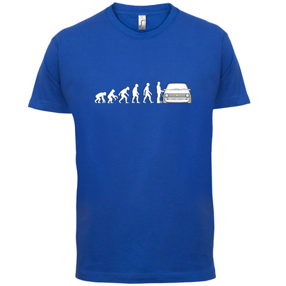 Evolution of Man Mk1 Golf Driver T Shirt