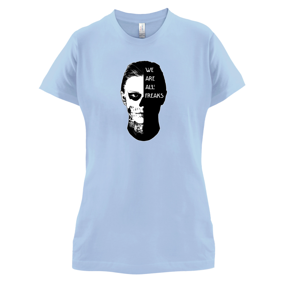 We Are All Freaks FACE Design T Shirt