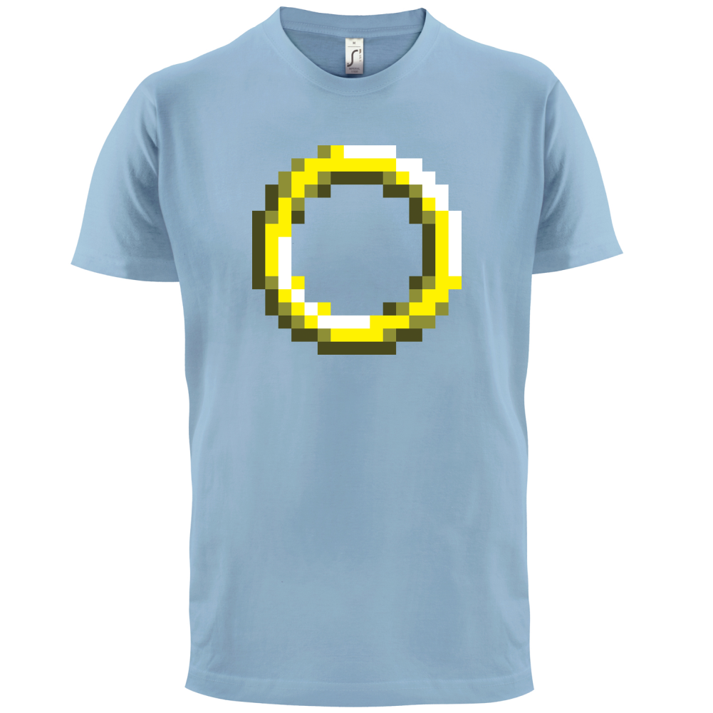 Retro Pixel Ring T Shirt