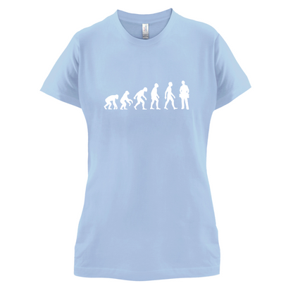 Evolution Of Man Electrician T Shirt