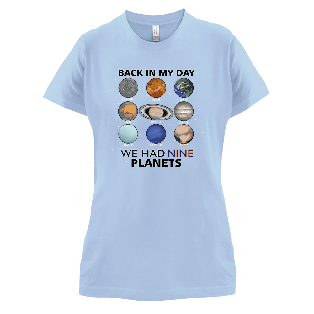 We Had Nine Planets T Shirt