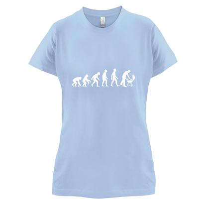 Evolution Of Man BBQ T Shirt