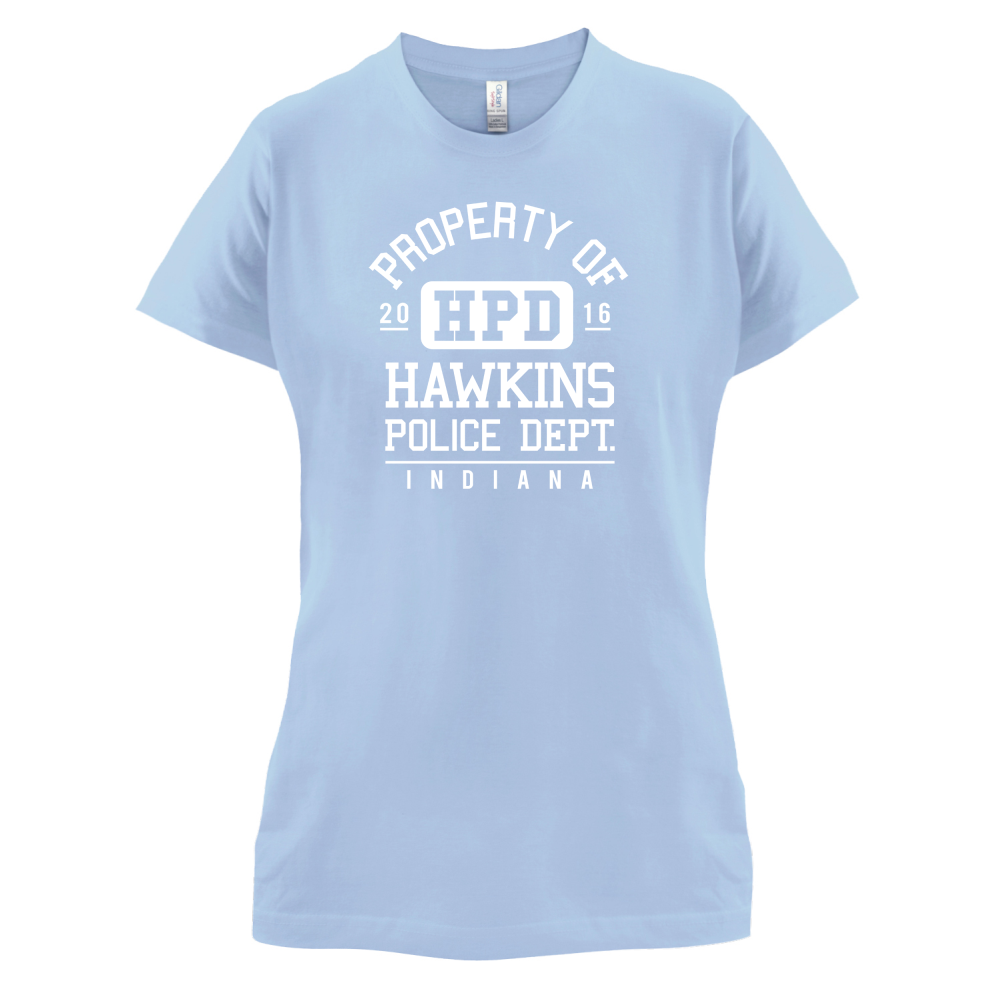 Hawkins Indiana Police Dept T Shirt