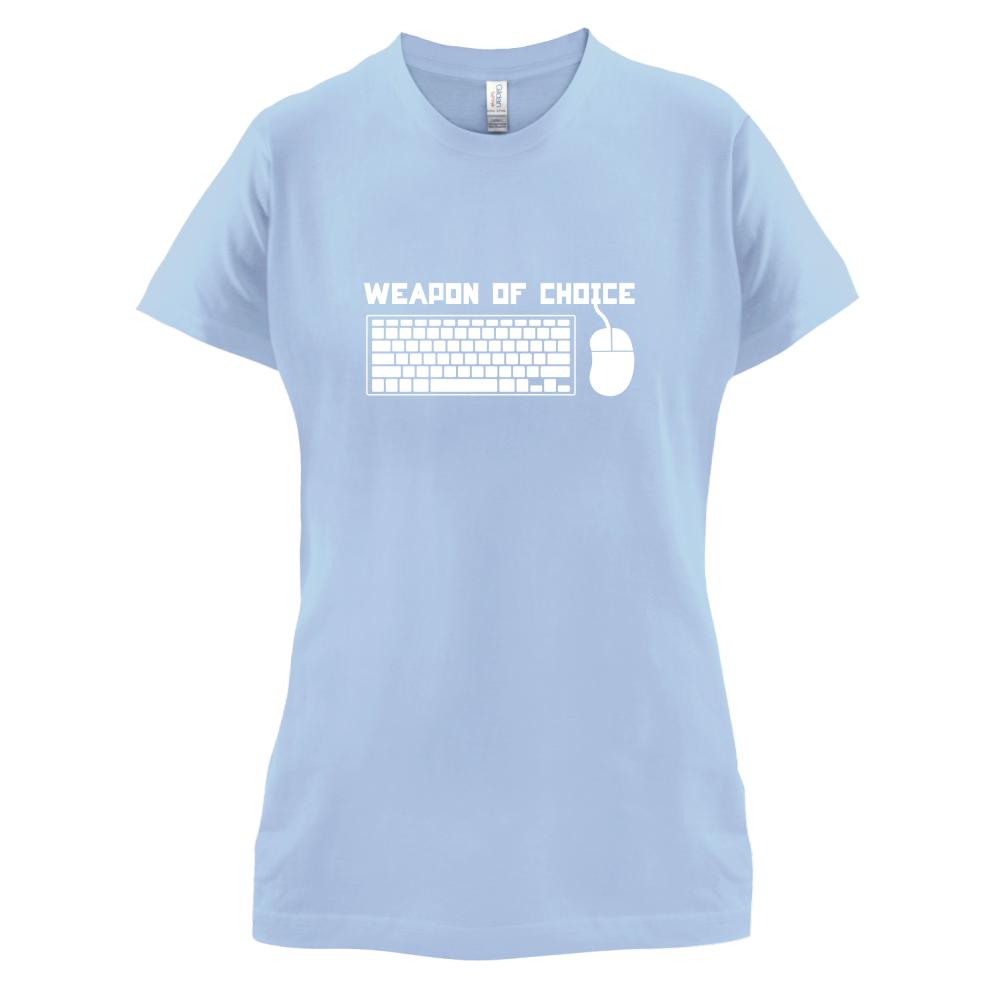 Weapon Of Choice PC T Shirt