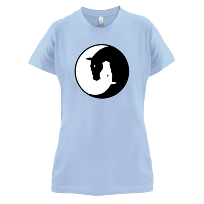 Yin Yang Horses T Shirt