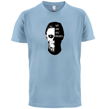 We Are All Freaks FACE Design T Shirt