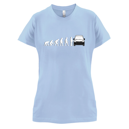 Evolution of Man Transit Driver T Shirt