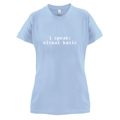 I Speak VB T Shirt