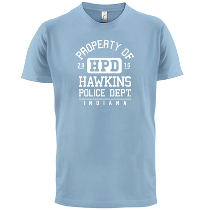 Hawkins Indiana Police Dept T Shirt