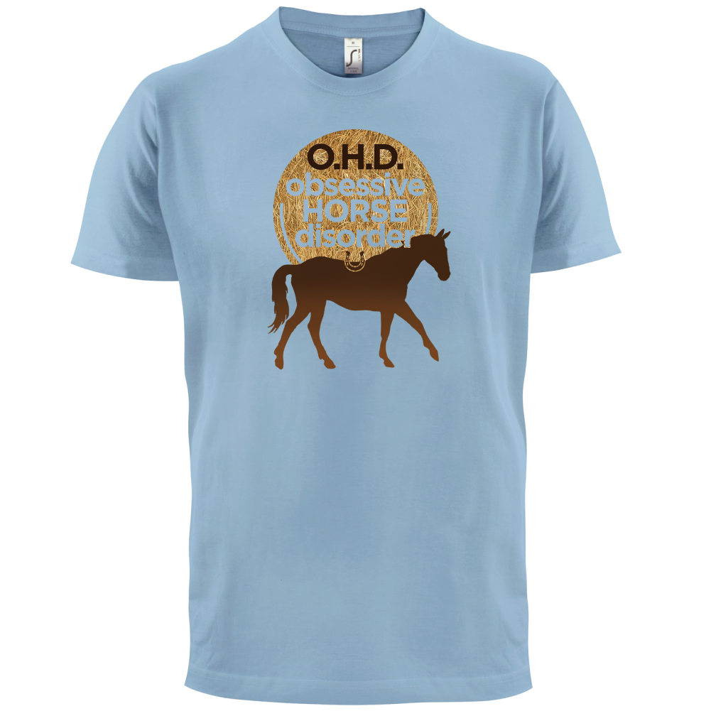 Obsessive Horse Disorder T Shirt