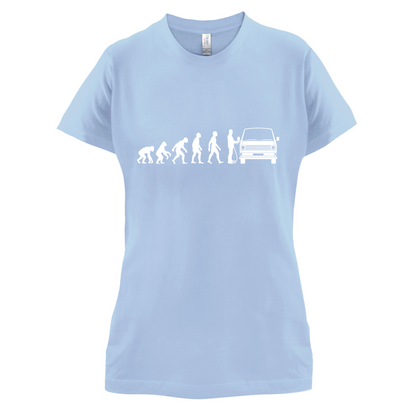 Evolution of Man T3 - T25 Campervan T Shirt