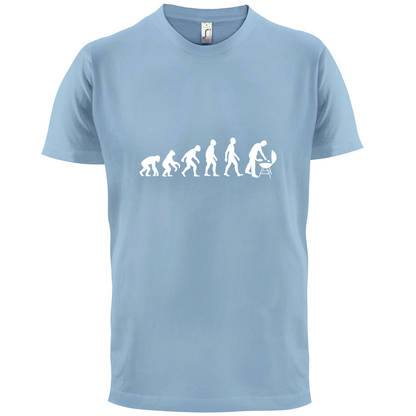 Evolution Of Man BBQ T Shirt