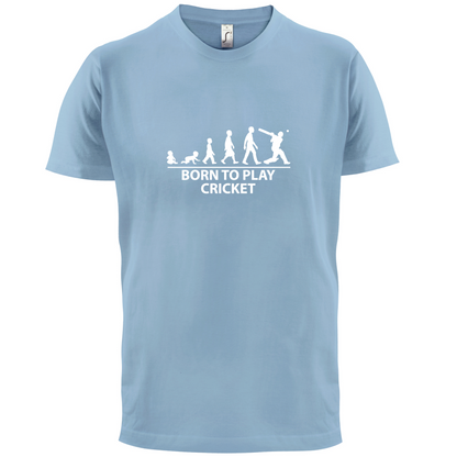 Born To Play Cricket T Shirt