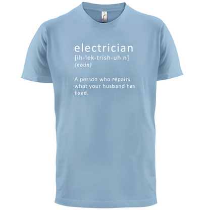 Electrician Definition T Shirt