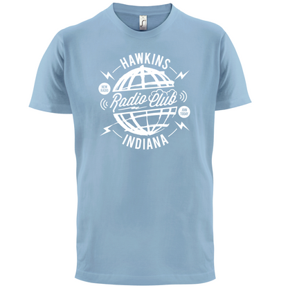 Hawkins Indiana Radio Club T Shirt