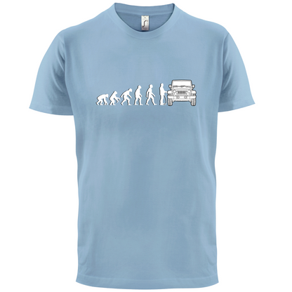 Evolution of Man JK Driver T Shirt