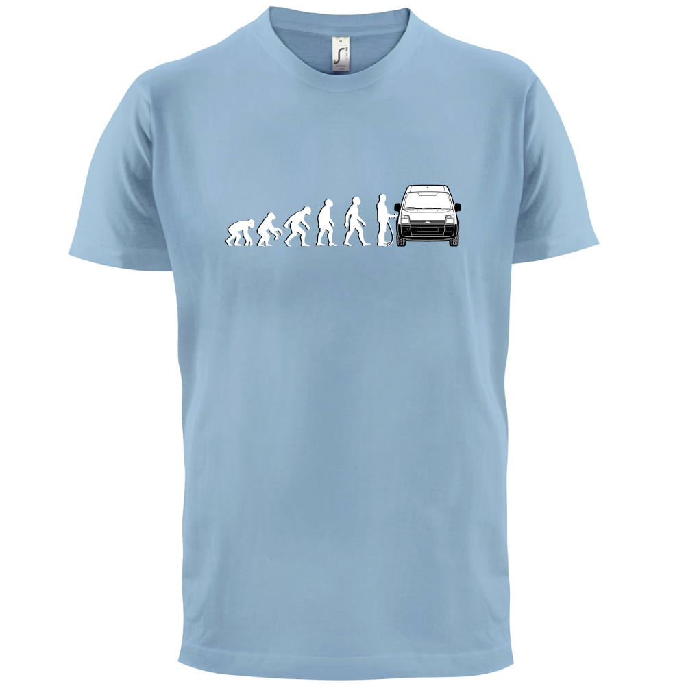 Evolution of Man Transit Driver T Shirt