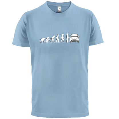 Evolution of Man Smart Driver T Shirt