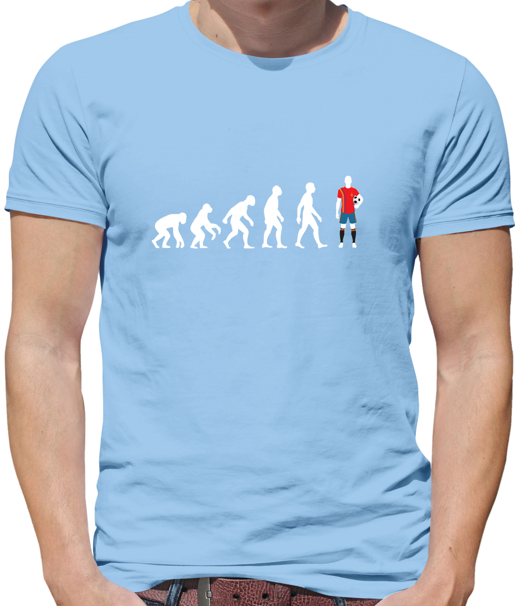 Evolution of Man - Spain T Shirt