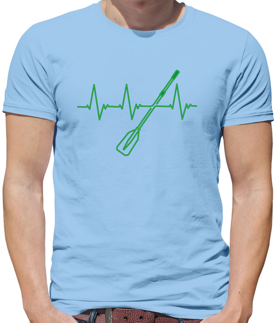 Rowing Heartbeat T Shirt