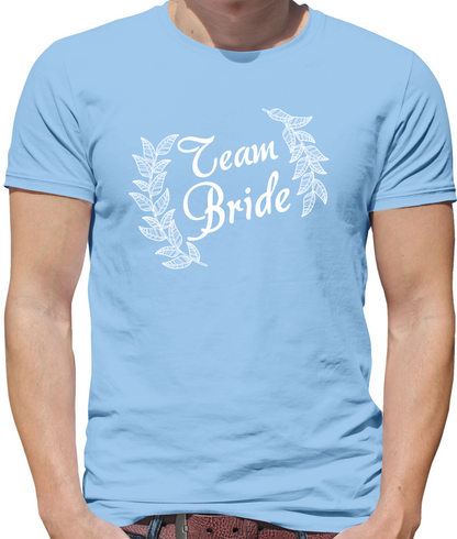 Team Bride Floral T Shirt