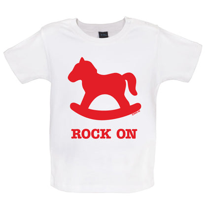 Rock on Baby T Shirt