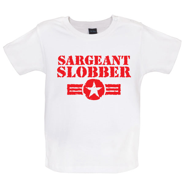 Sargeant Slobber Baby T Shirt