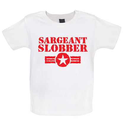 Sargeant Slobber Baby T Shirt