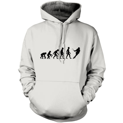 Evolution of Man Lacrosse T shirt