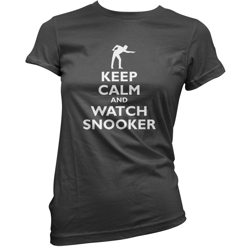 Keep Calm and Watch Snooker T Shirt