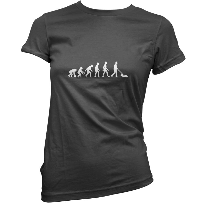 Evolution Of Man Lawn Mower T Shirt