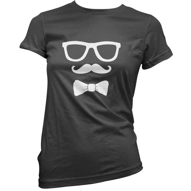 Glasses Moustache Bowtie T Shirt