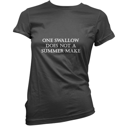 One Swallow Does Not Make A Summer Make T Shirt