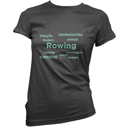 Rowing Languages T Shirt