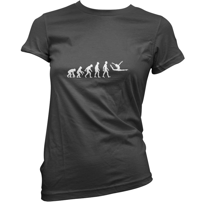 Evolution Of Man Floor Gymnastics T Shirt